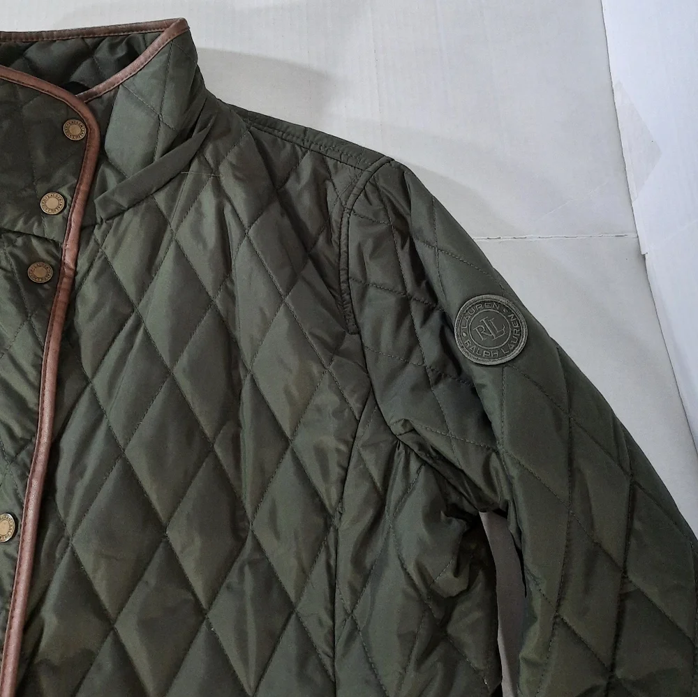 Lauren Ralph Lauren Long Quilted Coat - Picture 3 of 8